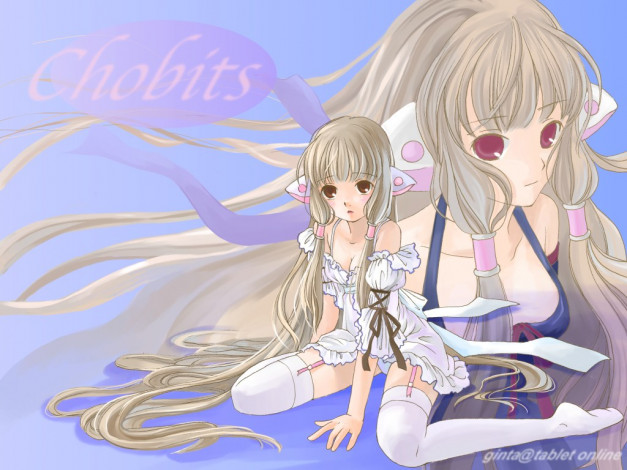Обои картинки фото аниме, chobits