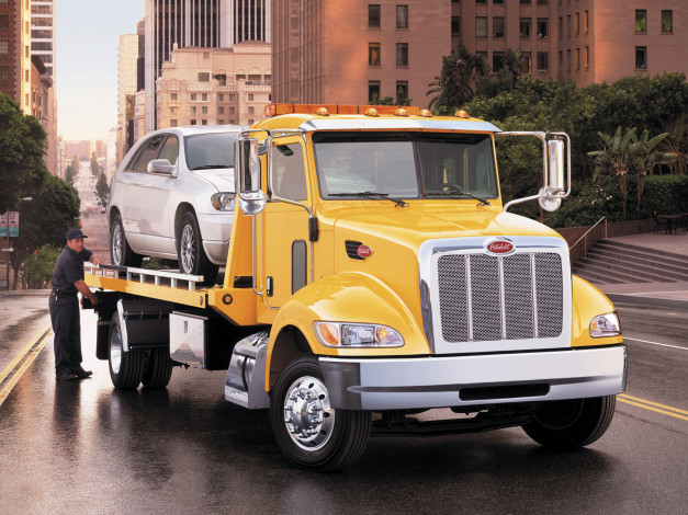 Обои картинки фото peterbilt, 335, автомобили