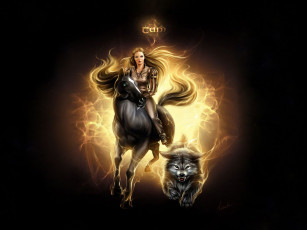 Картинка фэнтези всадники наездники