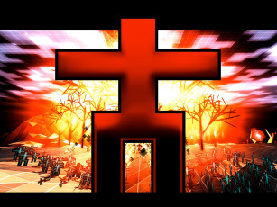 Картинка multiwinia survival of the flattest видео игры