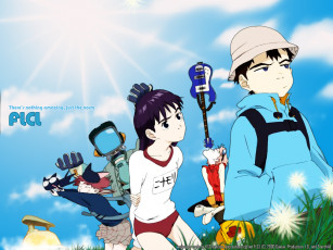 Картинка аниме flcl