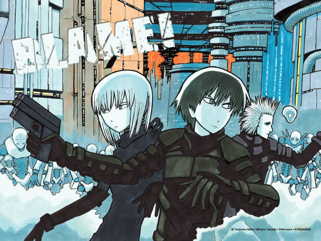 Обои картинки фото аниме, blame