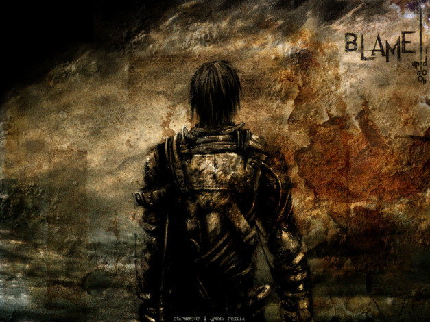 Обои картинки фото аниме, blame