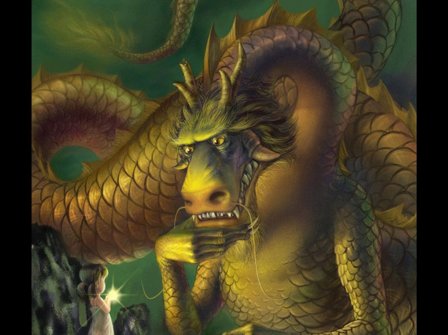 Обои картинки фото фэнтези, драконы