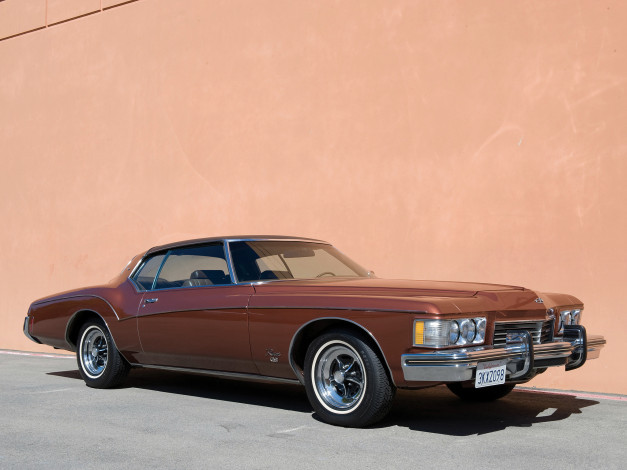 Обои картинки фото riviera, 73, го, автомобили, buick