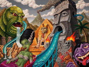 Картинка фэнтези нежить коллаж