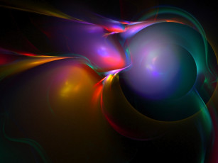 Картинка 3д графика fractal фракталы тёмный фрактал