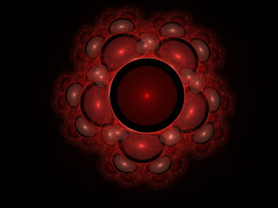 Картинка 3д графика fractal фракталы узор абстракция