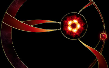 Картинка 3д графика fractal фракталы фрактал узор