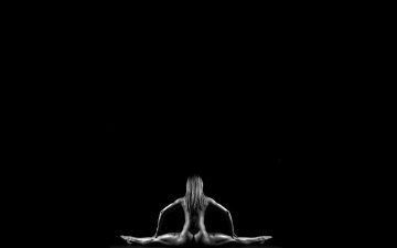 Картинка 3д графика people люди девушка ню тёмный