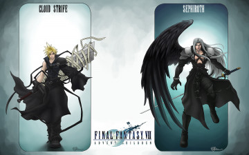 Картинка final fantasy vii advent children видео игры