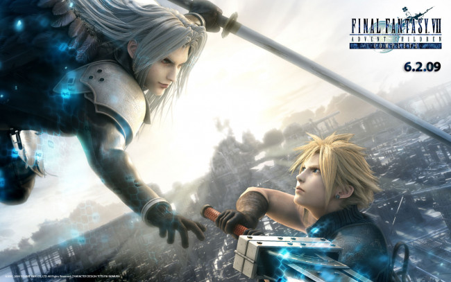 Обои картинки фото final, fantasy, vii, advent, children, видео, игры