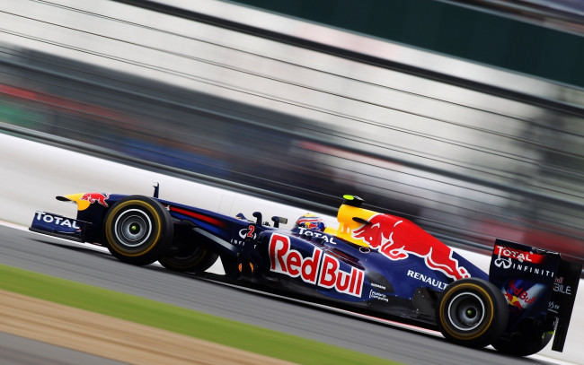 Обои картинки фото спорт, формула, болид, formula-1, марк, уэббер, скорость