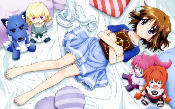 Картинка аниме mahou shoujo lyrical nanoha