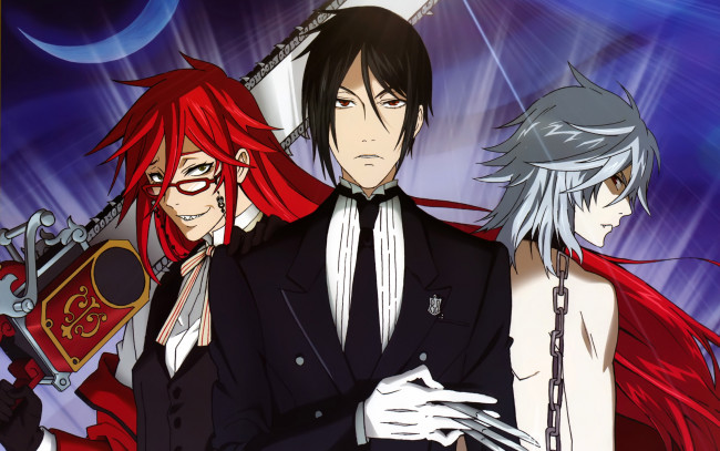 Обои картинки фото аниме, kuroshitsuji