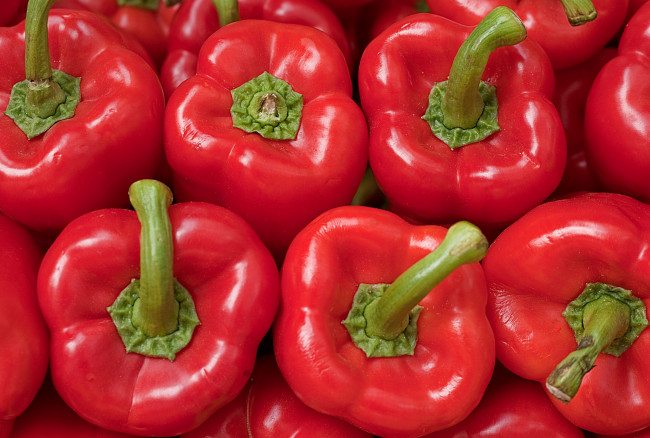 Обои картинки фото еда, перец, красный