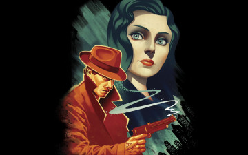 Картинка рисованные люди bioshock infinite