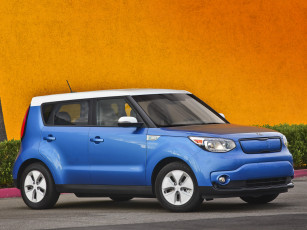 Картинка автомобили kia ev soul 2015г синий