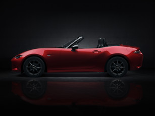 Картинка автомобили mazda roadster np 2014г красны