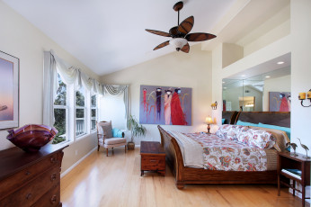 Картинка интерьер спальня столовая мебель стиль дизайн