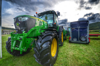 Картинка big+john техника тракторы трактор колесный