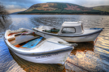 Картинка корабли разные+вместе шлюпка катер