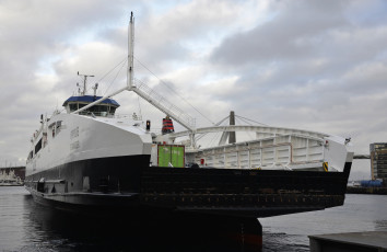 Картинка ryfylke корабли баржи море перевоз баржа