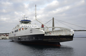 обоя ryfylke, корабли, баржи, море, перевоз, баржа