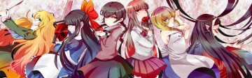 Картинка аниме -weapon +blood+&+technology ib mad father yume nikki oni asobi majo no ie