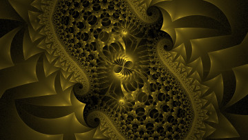 Картинка 3д+графика фракталы+ fractal цвета узор фон