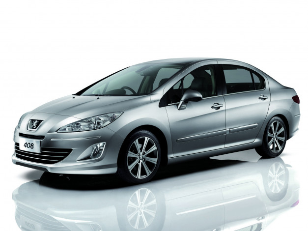 Обои картинки фото автомобили, peugeot, 408, my-spec, серый