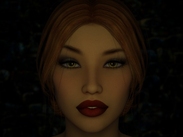 Обои картинки фото 3д графика, портрет , portraits, девушка, взгляд, глаза