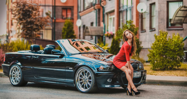 Обои картинки фото автомобили, авто с девушками, город, улица, автомобиль, девушка