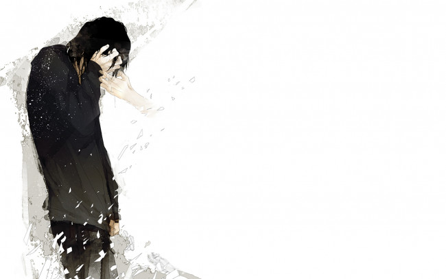 Обои картинки фото аниме, *unknown , другое, art, re, парень, руки