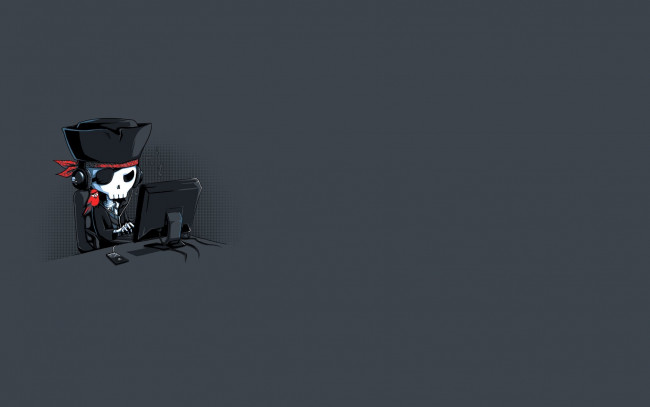 Обои картинки фото рисованные, минимализм, череп, фон