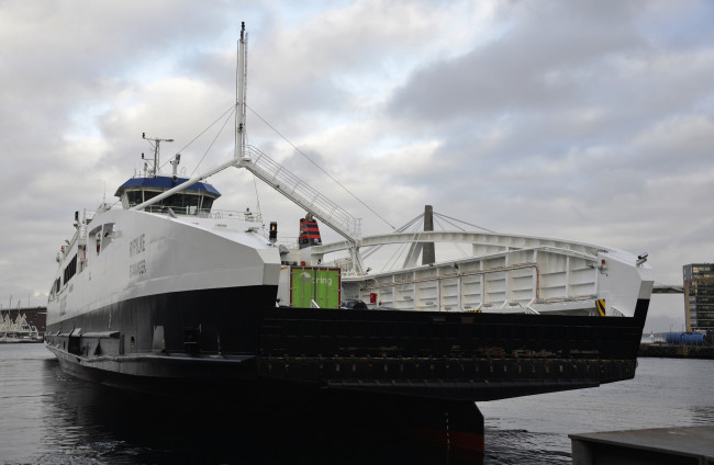 Обои картинки фото ryfylke, корабли, баржи, море, перевоз, баржа