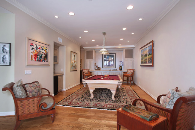 Обои картинки фото интерьер, бильярдная, стиль, дизайн