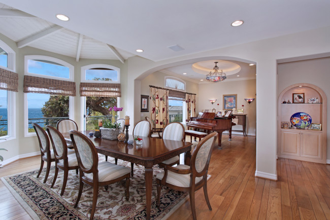 Обои картинки фото интерьер, столовая, мебель, стиль, дизайн