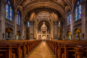 Картинка basilica+of+st +mary интерьер убранство +роспись+храма собор