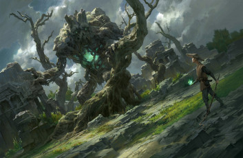 Картинка фэнтези существа сердце heart of the wood by flowerzzxu фентези арт