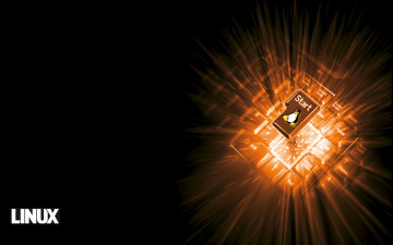 Картинка компьютеры linux пингвин фон логотип