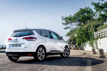 обоя автомобили, renault, 2016г, hybrid, assist, scenic