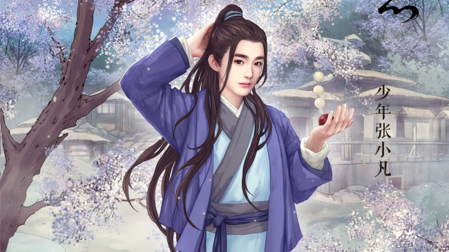 Обои картинки фото legend of chusen, видео игры, взгляд, девушка, фон