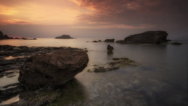 Обои картинки фото природа, побережье, камни, море