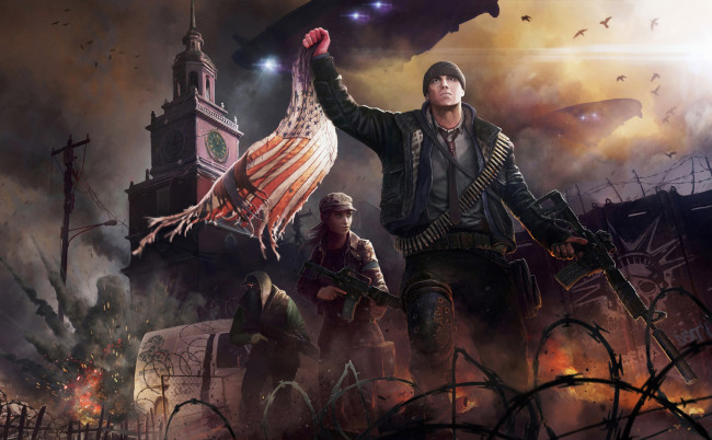 Обои картинки фото видео игры, homefront,  the revolution, the, revolution, action, шутер, боевик, арт