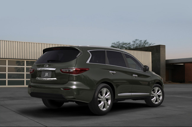 Обои картинки фото infiniti jx concept 2011, автомобили, 3д, infiniti, jx, concept, 2011, внедорожник