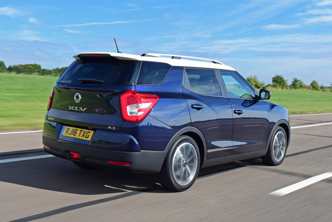 Обои картинки фото автомобили, ssang yong, 2016г, uk-spec, tivoli, xlv, ssangyong