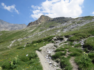 Картинка природа горы облака