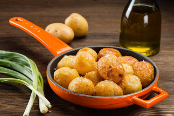 Картинка еда вторые+блюда масло картофель лук