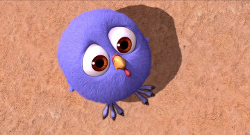 Картинка мультфильмы free+birds птенец взгляд